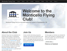 Tablet Screenshot of monticellofc.org